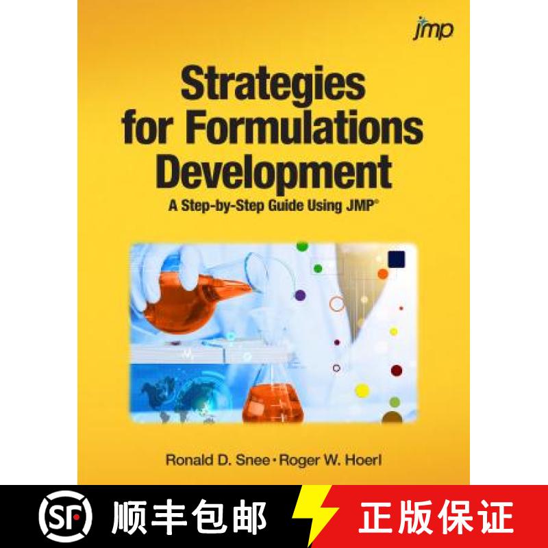 【2-3周达】Strategies for Formulations Development: A Step-by-Step Guide Using JMP [9781629596709]