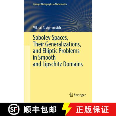 【3-4周达】精装 Sobolev Spaces, Their Generalizations and Elliptic Problems in Smooth and Lipschitz D... [9783319146478]