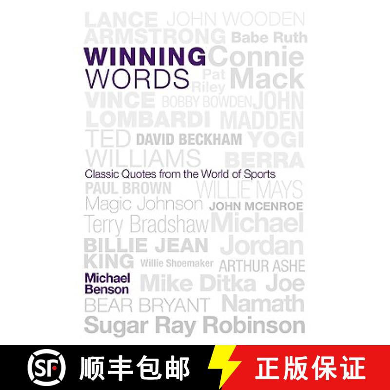 【3-4周达】Winning Words: Classic Quotes from the World of Sports [9781589793477]