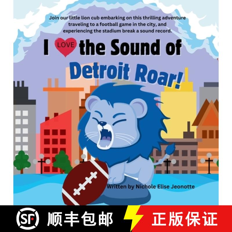 【3-4周达】I love the Sound of the Detroit Lions Roar! [9798348258207]