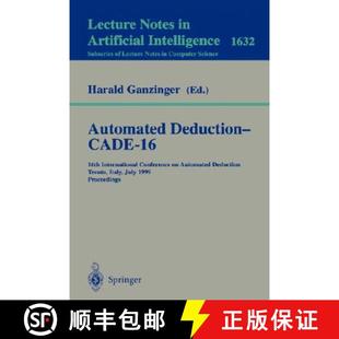 16th CADE International Tren... Automated 4周达 9783540662228 Deduction Conference