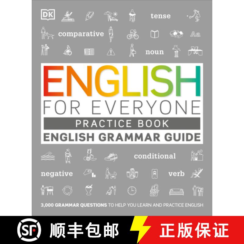 【3-4周达】English for Everyone Grammar Guide Practice Book [9781465484666]