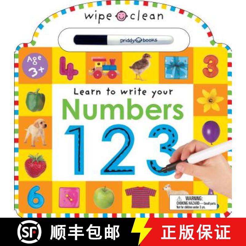【3-4周达】Numbers 1 2 3 [With Erasable Marker] [9780312492649]