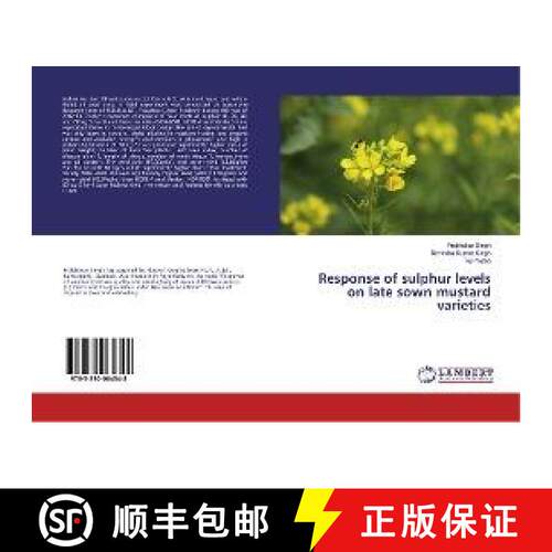 预订 Response of sulphur levels on late sown mustard varieties [9783330064348]