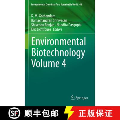 【3-4周达】Environmental Biotechnology Volume 4 [9783030777975]