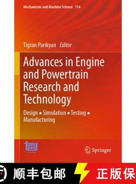【3-4周达】Advances in Engine and Powertrain Research and Technology: Design ▪ Simulation τ... [9783030918712]