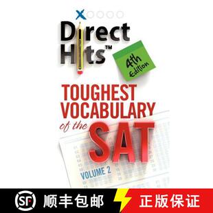 现货 Direct Hits Toughest Vocabulary of the SAT: 4th Edition [9781936551064]