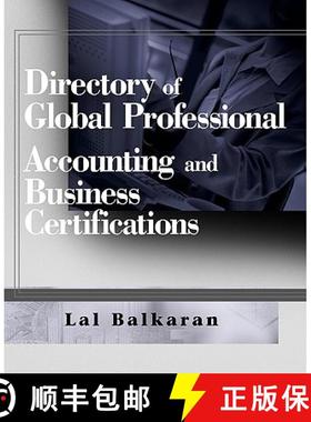 【3-4周达】Directory Of Global Professional Accounting And Business Certifications [Wiley会计] [9780470124864]