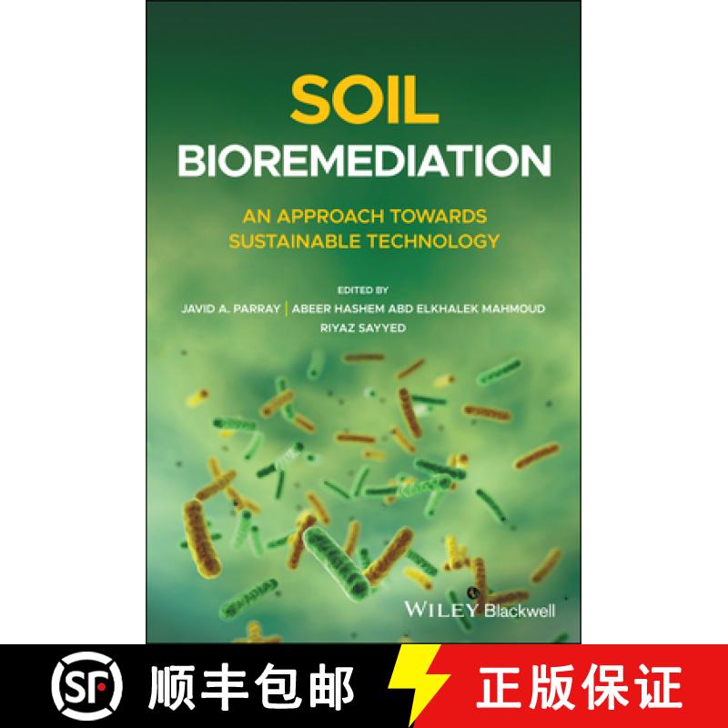 【3-4周达】Soil Bioremediation: An Approach Towards Sustainable Technology [Wiley生命科学] [9781119547952]