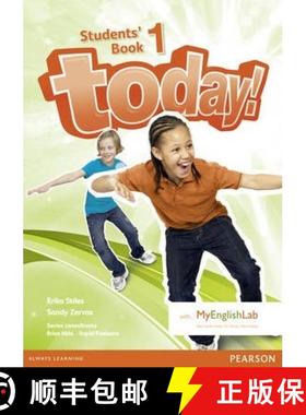 【3-4周达】Today! 1 Students' Book and MyLab Pack [9781447972044]