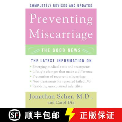 【3-4周达】Preventing Miscarriage: The Good News (Revised) [9780060734817]