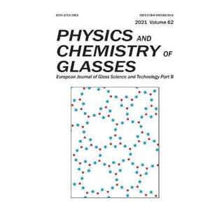 Technology Physics Science 4周达 Journal European Glasses 9780900682902 and 2... Glass Part Chemistry