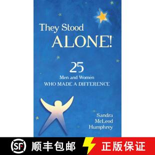 【3-4周达】They Stood Alone! : 25 Men and Women Who Made a Difference [9781616144852]