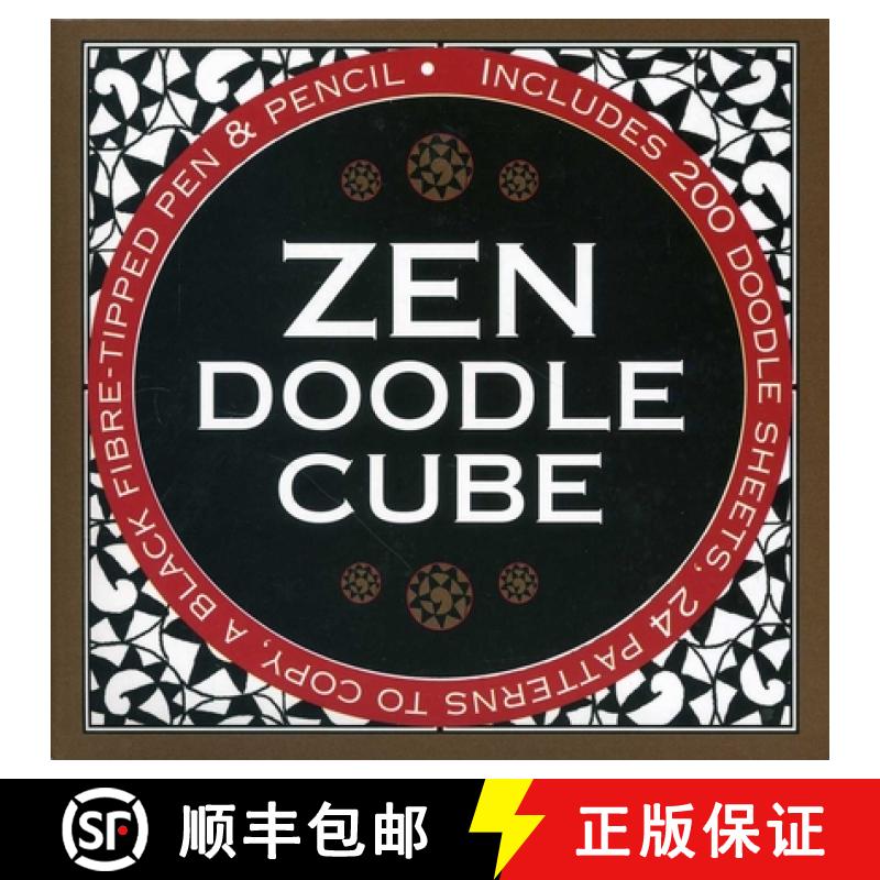 【3-4周达】Zen Doodle noteblock: Free your creative spirit and calm your mind with tangle doodling, i... [9780754831990]