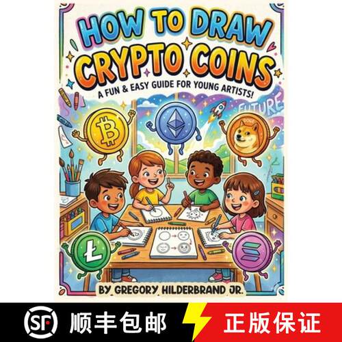 【3-4周达】How to Draw Crypto Coins [9798295850660]