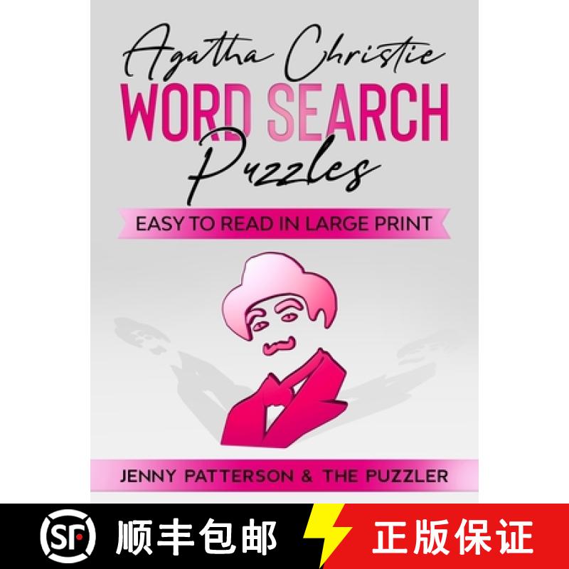 【3-4周达】Agatha Christie Word Search Puzzles: Easy to Read in Large Print [9798985165005]