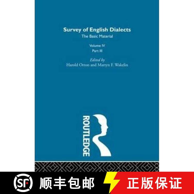 【3-4周达】Survey Eng Dialects Vol4 Prt3 [9780415185202]
