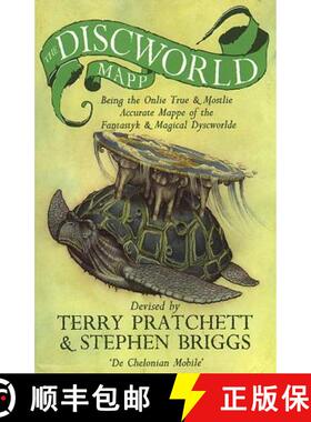 【3-4周达】The Discworld Mapp : Sir Terry Pratchetts much-loved Discworld, mapped for the very firs... [9780552143240]