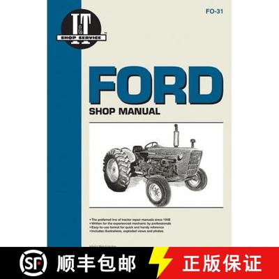 【3-4周达】Ford Shop Manual Series 2000 3000 & 4000 [9780872880955]