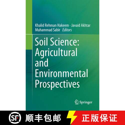 【3-4周达】精装 Soil Science: Agricultural and Environmental Prospectives [9783319344492]