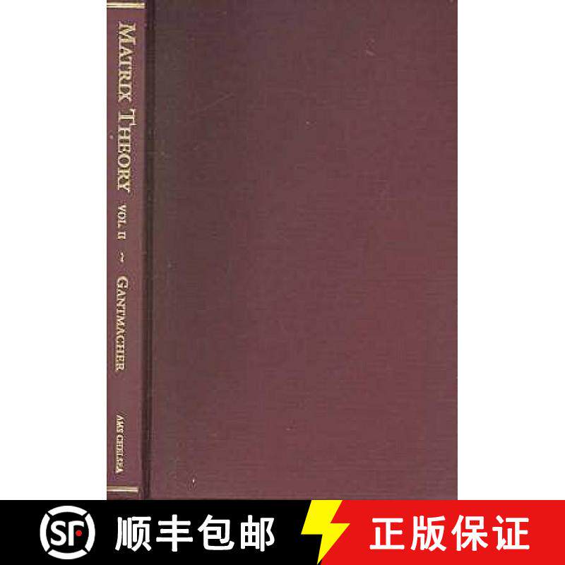 【3-4周达】Theory of Matrices, Volume 2 [9780821826645]