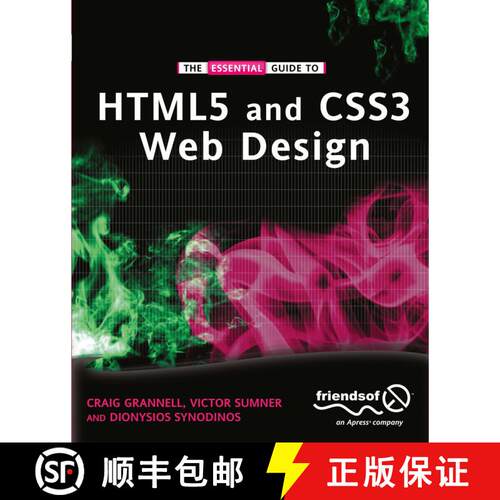 【3-4周达】The Essential Guide to HTML5 and CSS3 Web Design (1st ed.) [9781430237860]