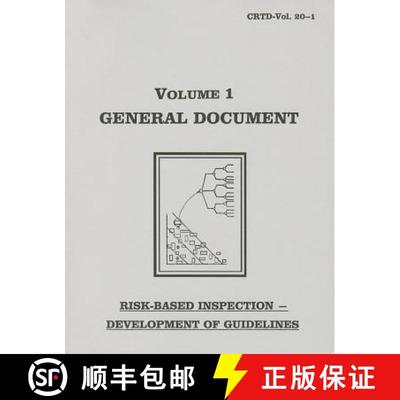 【4周达】Risk-Based Inspection Development of Guidelines, General Document [9780791806180]