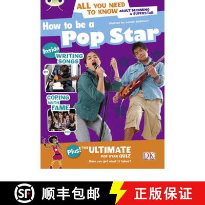 【3-4周达】Bug Club Independent Non Fiction Year 5 Blue A How to be a Popstar [9781408273883]
