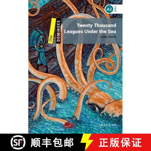 【3-4周达】Dominoes: Level 1: 400-Word Vocabulary Twenty Thousand Leagues Under the Sea [9780194247719]