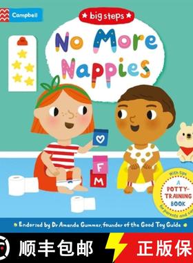 【3-4周达】No More Nappies : A Potty-Training Book [9781509836314]