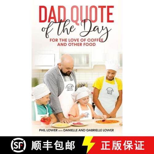【3-4周达】Dad Quote of the Day: For the Love of Coffee and Other Food [9781087999319]
