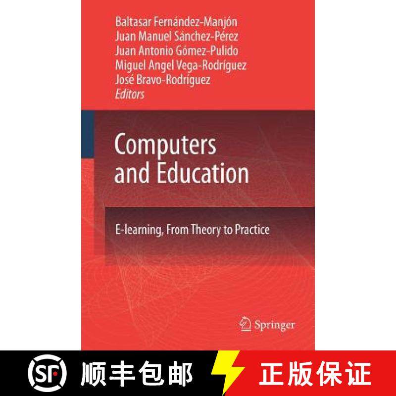 【3-4周达】Computers and Education : E-Learning, From Theory to Practice [9789400787278]