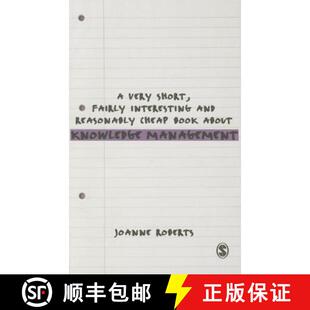 【3-4周达】A Very Short, Fairly Interesting and Reasonably Cheap Book About Knowledge Management [9780857022479]