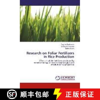 预订 Research on Foliar Fertilizers in Rice Production [9786202071123]
