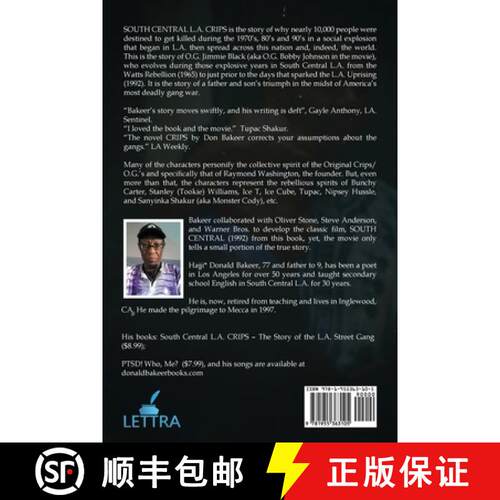 【3-4周达】Crips: The Story of the L A Street Gang from 1971-1985 [9781955363105]