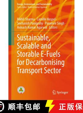 【3-4周达】Sustainable, Scalable and Storable E-Fuels for Decarbonising Transport Sector [9789819673872]