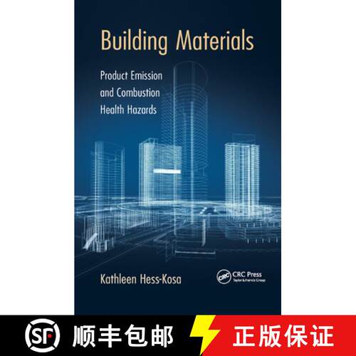 【3-4周达】Building Materials : Product Emission and Combustion Health Hazards [9780367872489]