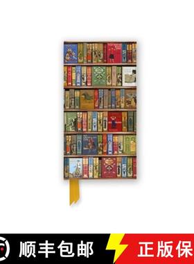 【3-4周达】博德利图书馆横线日志本窄款 Bodleian Librairies: High Jinks Bookshelves (Foiled Slimline Jo... [9781804173206]