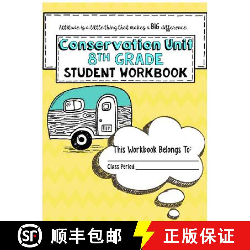 【3-4周达】Conservation 8th Grade Guidebook Unit Workbook [9781641366007]