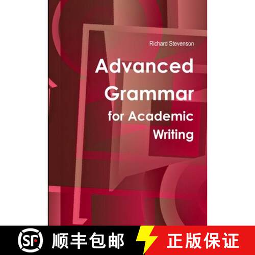 【3-4周达】Advanced Grammar For Academic Writing [9781445771229]
