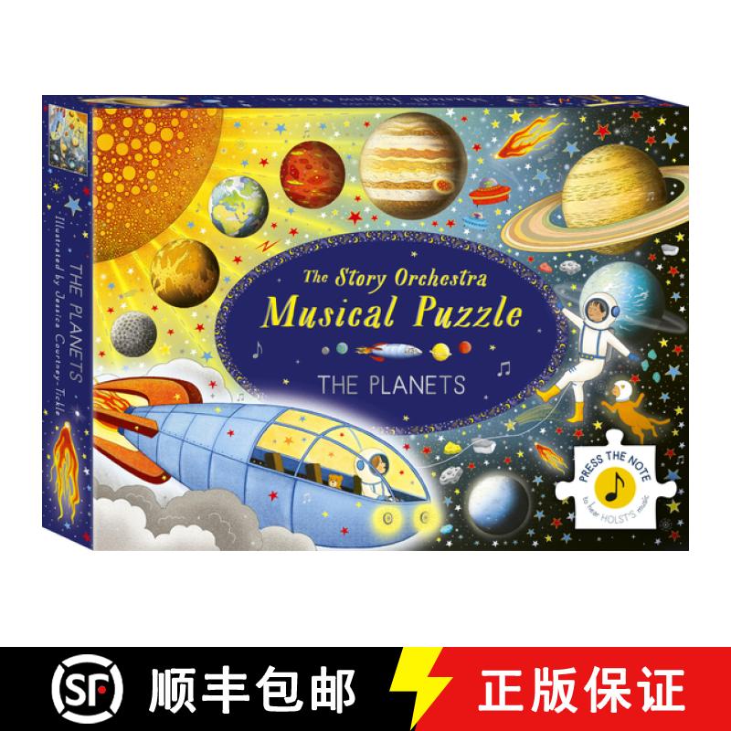 【3-4周达】The Story Orchestra: The Planets: Musical Puzzle : Press the note to hear Holst's music [9781836006275]