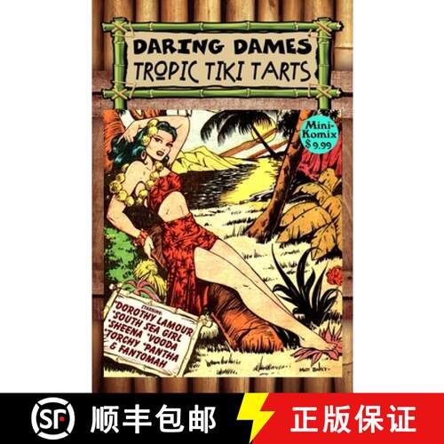 【3-4周达】Daring Dames: Tropic Tiki Tarts [9781312853232]