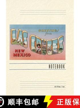 预订 Vintage Lined Notebook Greetings from Las Cruces, New Mexico [9798385437030]