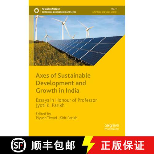 【3-4周达】精装 Axes of Sustainable Development and Growth in India: Essays in Honour of Professor Jy... [9789811997556]