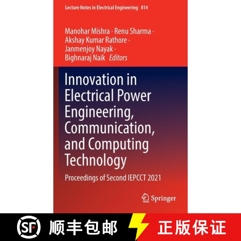 【3-4周达】Innovation in Electrical Power Engineering, Communication, and Computing Technology : Proc... [9789811670756]