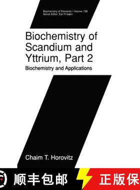 【3-4周达】Biochemistry of Scandium and Yttrium, Part 2: Biochemistry and Applications: - Biochemistr... [9780306456572]