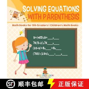 Equations Math Solving Children 9798869411525 Graders with 4周达 for Books Parenthesis 5th