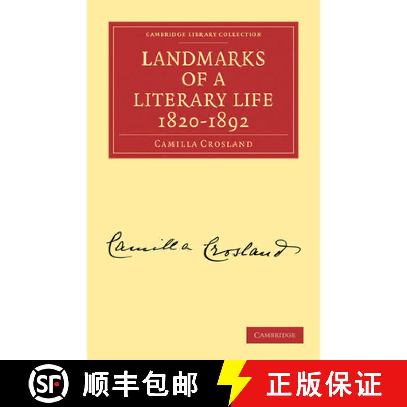 【3-4周达】Landmarks of a Literary Life 1820–1892: - Landmarks of a Literary Life 1820-1892 [9781108021944]