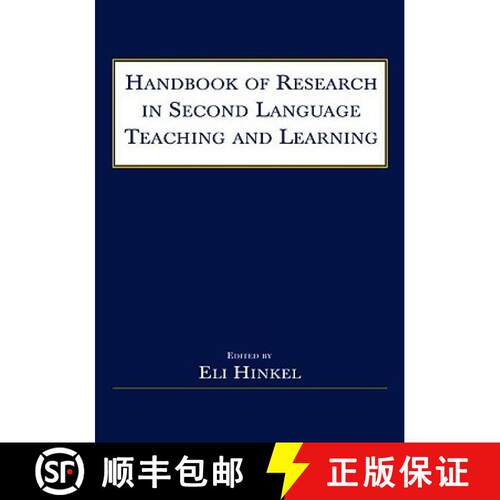 【3-4周达】Handbook of Research in Second Language Teaching and Learning [9780805841817]