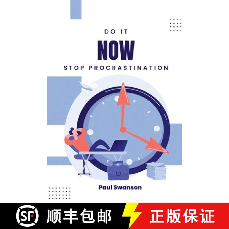 【3-4周达】Do It Now: Stop Procrastination [9781944237264]